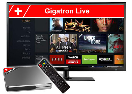 GIGATRON IPTV BOX UHD
